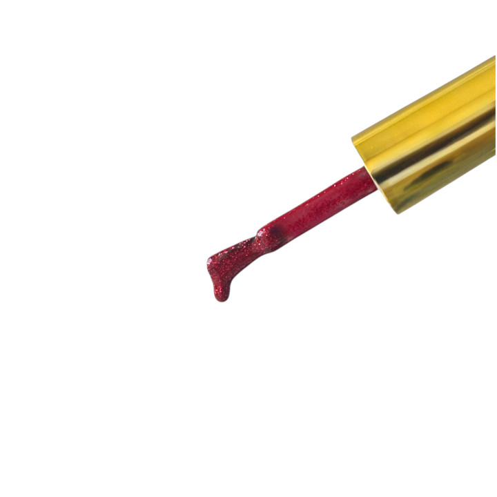 Glitter Red Fine Vernis Semi-Permanent UV/LED 10 ml | Sans HEMA & TPO | IEL Cosmetique