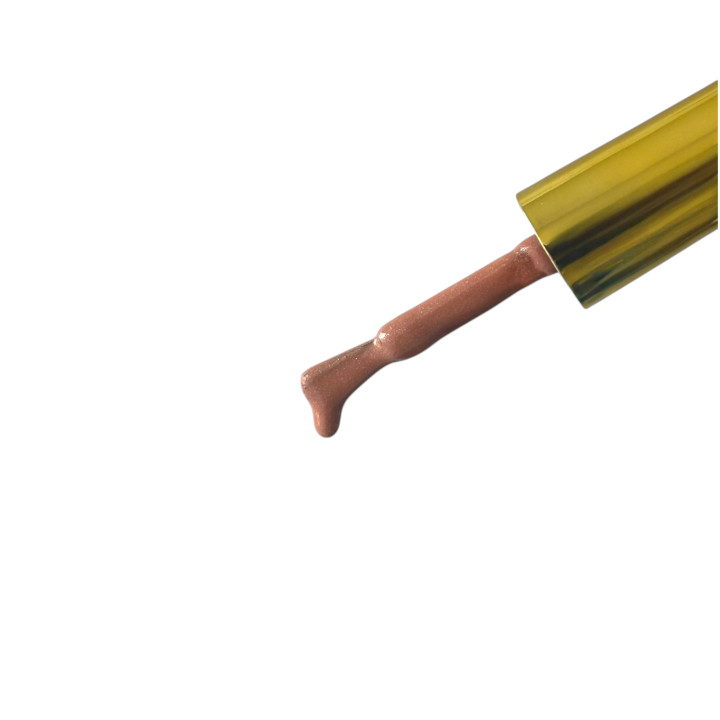 Nude Star – Vernis Semi-Permanent Nude Brun Pailleté 10 ml | Sans HEMA & TPO | IEL Cosmetique