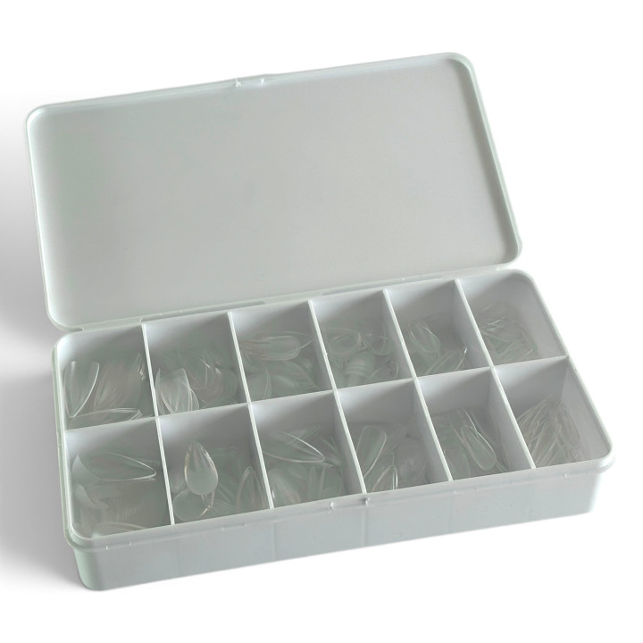 Capsules Américaines Stiletto Moyen 504 pièces | IEL Cosmetique