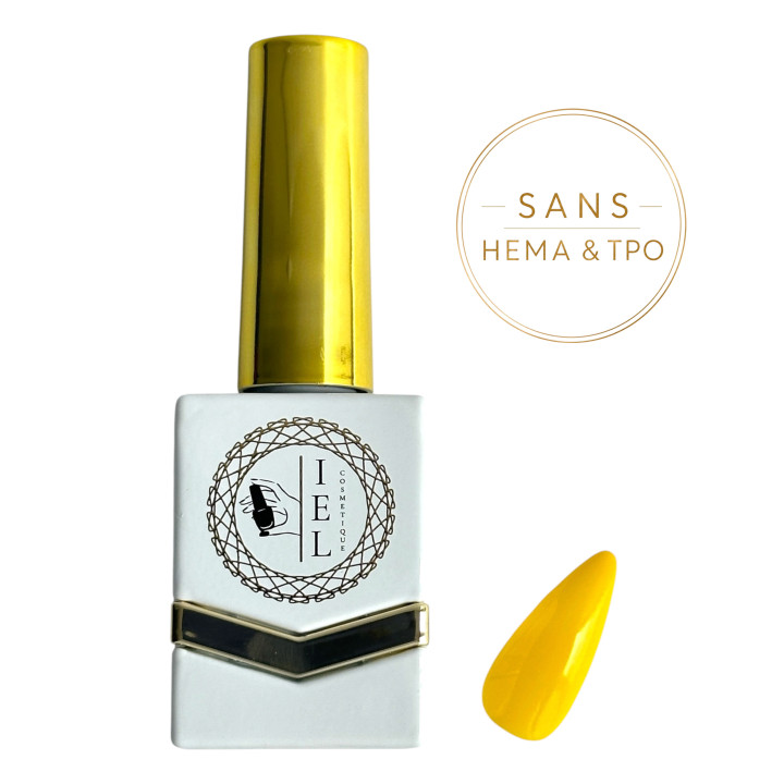 Buttercup Vernis Semi-Permanent UV/LED 10 ml –  sans HEMA & TPO – IEL Cosmetique