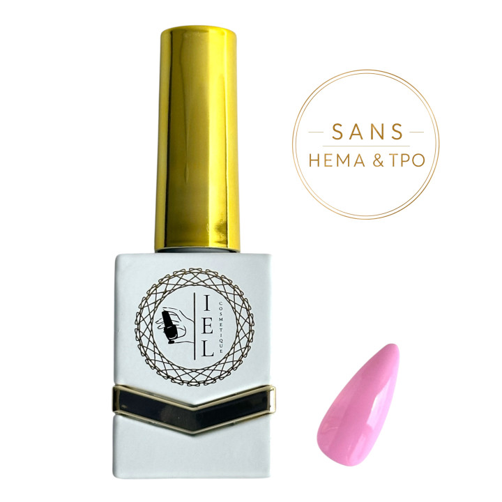 Summer Barbie – Vernis Semi-Permanent Rose Barbie 10 ml | Sans HEMA & TPO | IEL Cosmetique