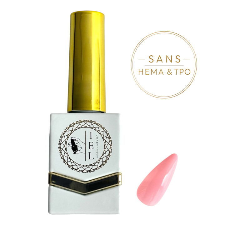 Ballerina – Vernis Semi-Permanent Rose 10 ml | Sans HEMA & TPO | IEL Cosmetique