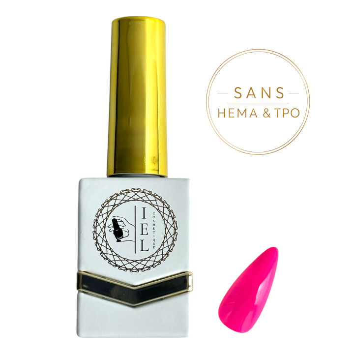Guave Splash Vernis Semi-Permanent UV/LED 10 ml | Sans HEMA & TPO | IEL Cosmetique